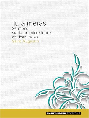 cover image of Sermons sur la première lettre de Jean